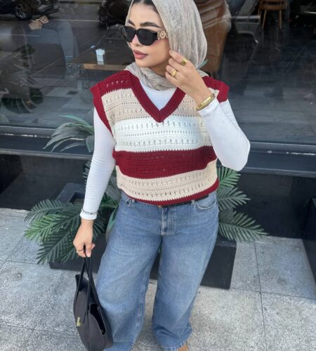 بلاوز تريكو قط