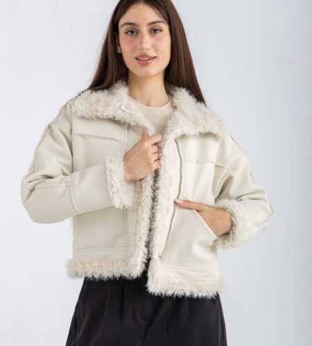 جاكيت فرو قصير